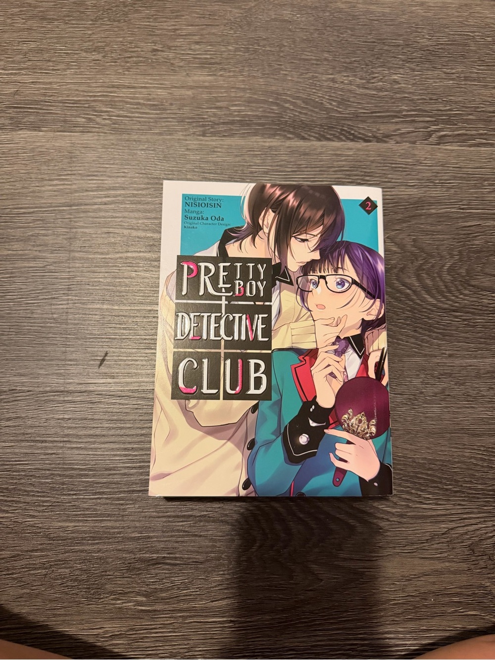 Pretty Boy Detective Club Manga Volume 2 - Teal & Purple Cover